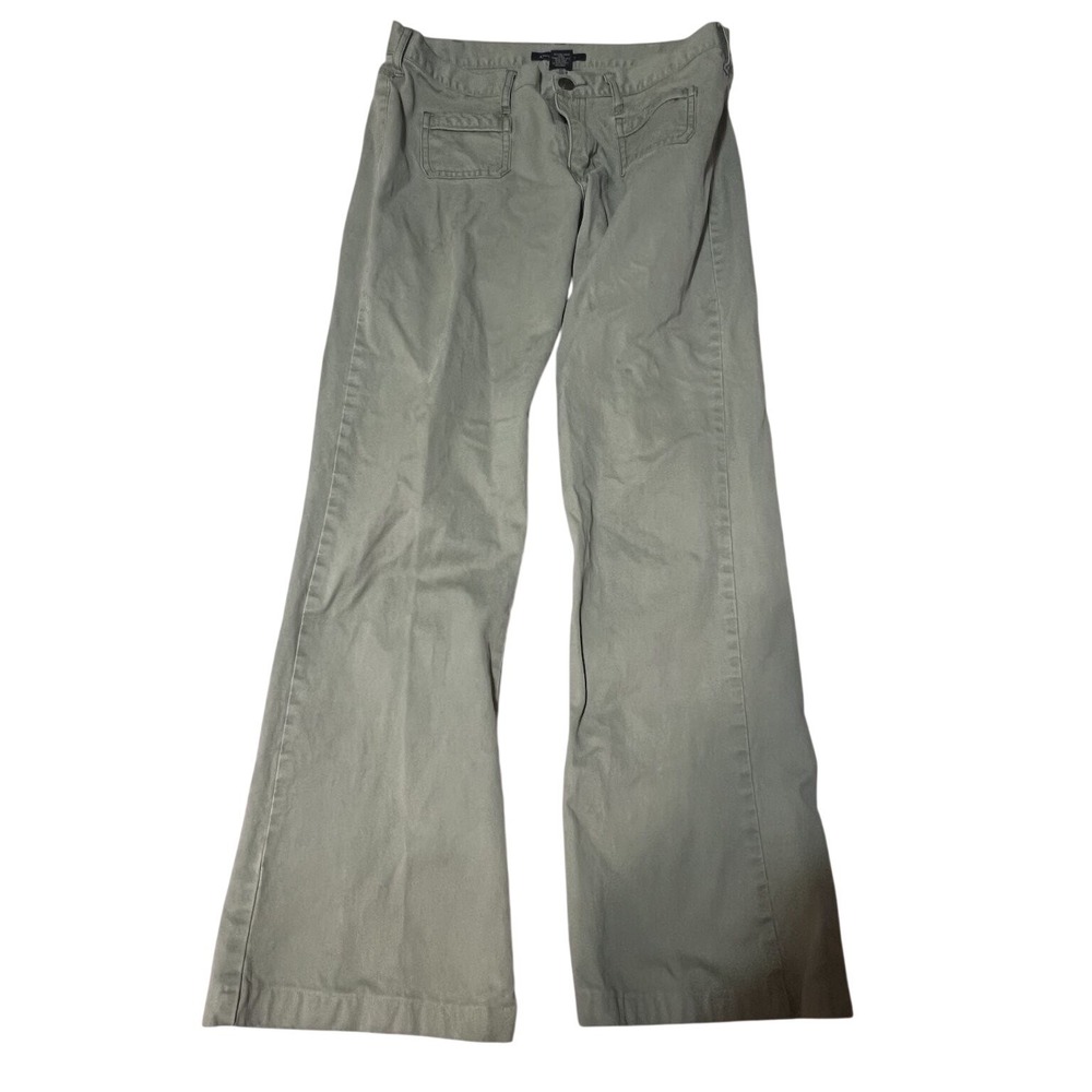 Abercrombie & Fitch Women's Jeans Green Size 4 100% Cotton Bootcut‎